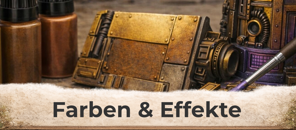 Farben und Effekte im Modellbau – realistische Anwendung für Diorama und Tabletop