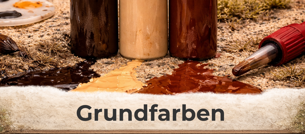 Grundfarben im Modellbau – realistische Anwendung für Diorama und Tabletop