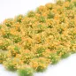 Preview: Grasbüschel 10 mm - Morgenröte - für Diorama -Modelleisenbahn - Tabletop Gelände – realistische Miniaturvegetation