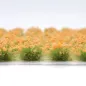 Preview: Grasbüschel 10 mm - Morgenröte - für Diorama -Modelleisenbahn - Tabletop Gelände – realistische Miniaturvegetation