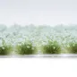 Preview: Grasbüschel 10 mm - Himmelstau - für Diorama -Modelleisenbahn - Tabletop Gelände – realistische Miniaturvegetation
