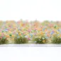 Preview: Grasbüschel 10 mm - Sommerwiese - für Diorama -Modelleisenbahn - Tabletop Gelände – realistische Miniaturvegetation
