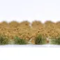 Preview: Grasbüschel 10 mm - Braunlicht - für Diorama -Modelleisenbahn - Tabletop Gelände – realistische Miniaturvegetation