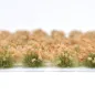 Preview: Grasbüschel 10 mm - Herbstlicht - für Diorama -Modelleisenbahn - Tabletop Gelände – realistische Miniaturvegetation