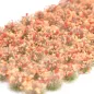 Preview: Grasbüschel 10 mm - Oxidrot - für Diorama -Modelleisenbahn - Tabletop Gelände – realistische Miniaturvegetation