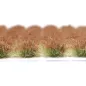 Preview: Hohe Wildgrasbüschel 12 mm – Glanzbraun - natürliche hohe Vegetation für Diorama und Tabletop Landschaften