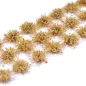 Preview: Klassische Grasbüschel 4–6 mm - Sepiafeld - realistische Standard-Vegetation für Modellbau und Tabletop Gelände