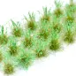 Preview: Hohe Wildgrasbüschel 12 mm – Wolfsmilch - natürliche hohe Vegetation für Diorama und Tabletop Landschaften