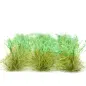 Preview: Hohe Wildgrasbüschel 12 mm – Wolfsmilch - natürliche hohe Vegetation für Diorama und Tabletop Landschaften