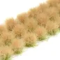 Preview: Hohe Wildgrasbüschel 12 mm – Wüstenton - natürliche hohe Vegetation für Diorama und Tabletop Landschaften