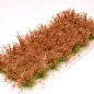 Preview: Hohe Wildgrasbüschel 12 mm – Herbstgold - natürliche hohe Vegetation für Diorama und Tabletop Landschaften