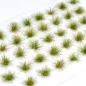 Preview: Feine Grasbüschel 2–4 mm – Wildgras No.4 - niedrige Miniatur Vegetation für Diorama, Tabletop und Modelleisenbahn