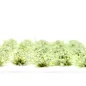 Preview: Feine Grasbüschel 2–4 mm - Dunkelolive - niedrige Miniatur Vegetation für Diorama, Tabletop und Modelleisenbahn