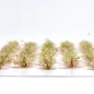 Preview: Feine Grasbüschel 2–4 mm - Herbstglanz - niedrige Miniatur Vegetation für Diorama, Tabletop und Modelleisenbahn