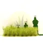 Preview: Busch- und Strauchgras ab 12 mm – Buschgras - Lichtgrün - für realistische Diorama- und Modellbau-Szenen
