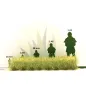 Preview: Busch- und Strauchgras ab 12 mm – Buschgras - Maigrün - für realistische Diorama- und Modellbau-Szenen