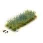 Preview: Busch- und Strauchgras ab 12 mm – Buschgras - Kornblau - für realistische Diorama- und Modellbau-Szenen