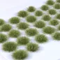 Preview: Wildgras Wiesenrand 6 mm – handgefertigte Grasbüschel für Diorama, Tabletop und Modelleisenbahn