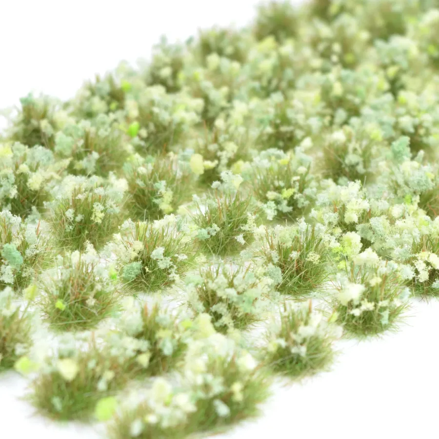 Grasbüschel 10 mm - Koniferenhain - für Diorama -Modelleisenbahn - Tabletop Gelände – realistische Miniaturvegetation