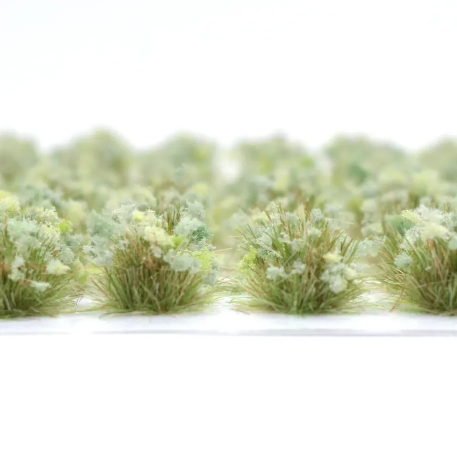 Preview: Grasbüschel 10 mm - Koniferenhain - für Diorama -Modelleisenbahn - Tabletop Gelände – realistische Miniaturvegetation