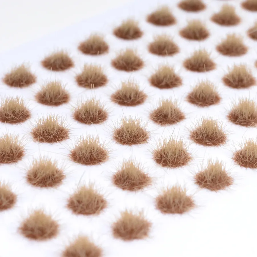 Grasbüschel 8-10 mm - Polarsommer - für Diorama -Modelleisenbahn - Tabletop Gelände – realistische Miniaturvegetation