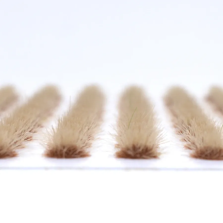 Grasbüschel 8-10 mm - Polarsommer - für Diorama -Modelleisenbahn - Tabletop Gelände – realistische Miniaturvegetation