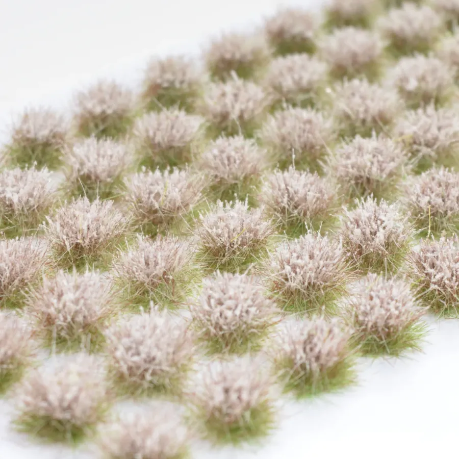 Grasbüschel 10 mm - Hoch­tundra - für Diorama -Modelleisenbahn - Tabletop Gelände – realistische Miniaturvegetation
