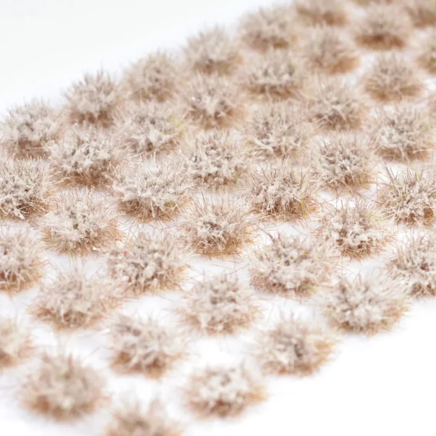 Grasbüschel 10 mm - Nordlicht - für Diorama -Modelleisenbahn - Tabletop Gelände – realistische Miniaturvegetation