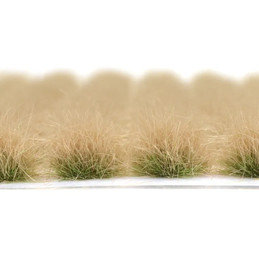 Preview: Hohe Wildgrasbüschel 12 mm – Wüstengras - natürliche hohe Vegetation für Diorama und Tabletop Landschaften