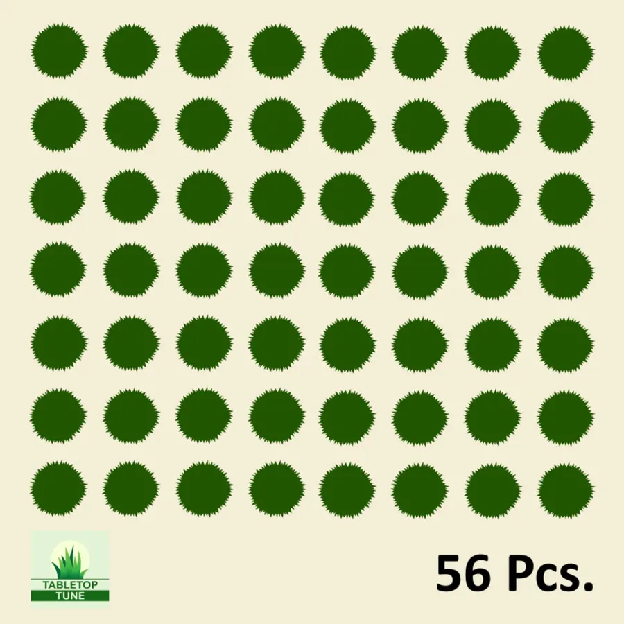 Grasbüschel 8-10 mm - Polarsommer - für Diorama -Modelleisenbahn - Tabletop Gelände – realistische Miniaturvegetation