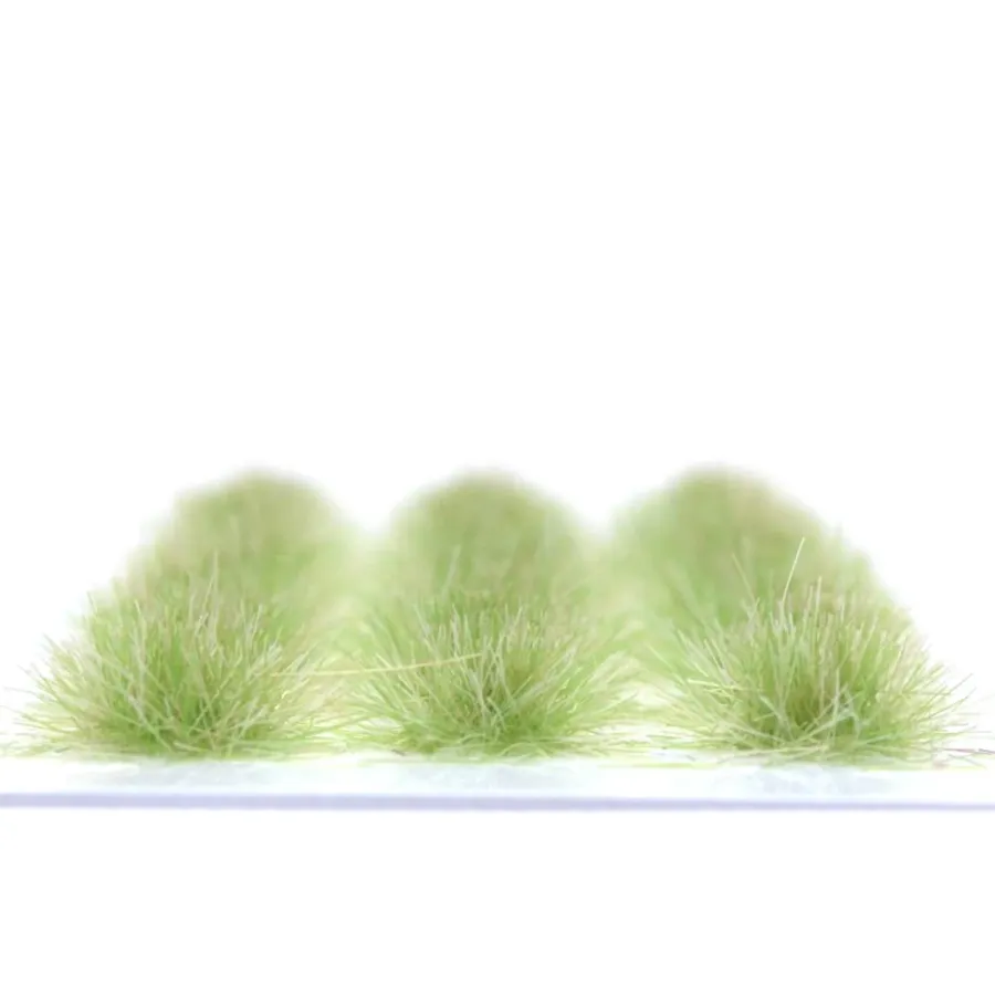 Preview: Klassische Grasbüschel 4–6 mm - Frischtrieb - realistische Standard-Vegetation für Modellbau und Tabletop Gelände