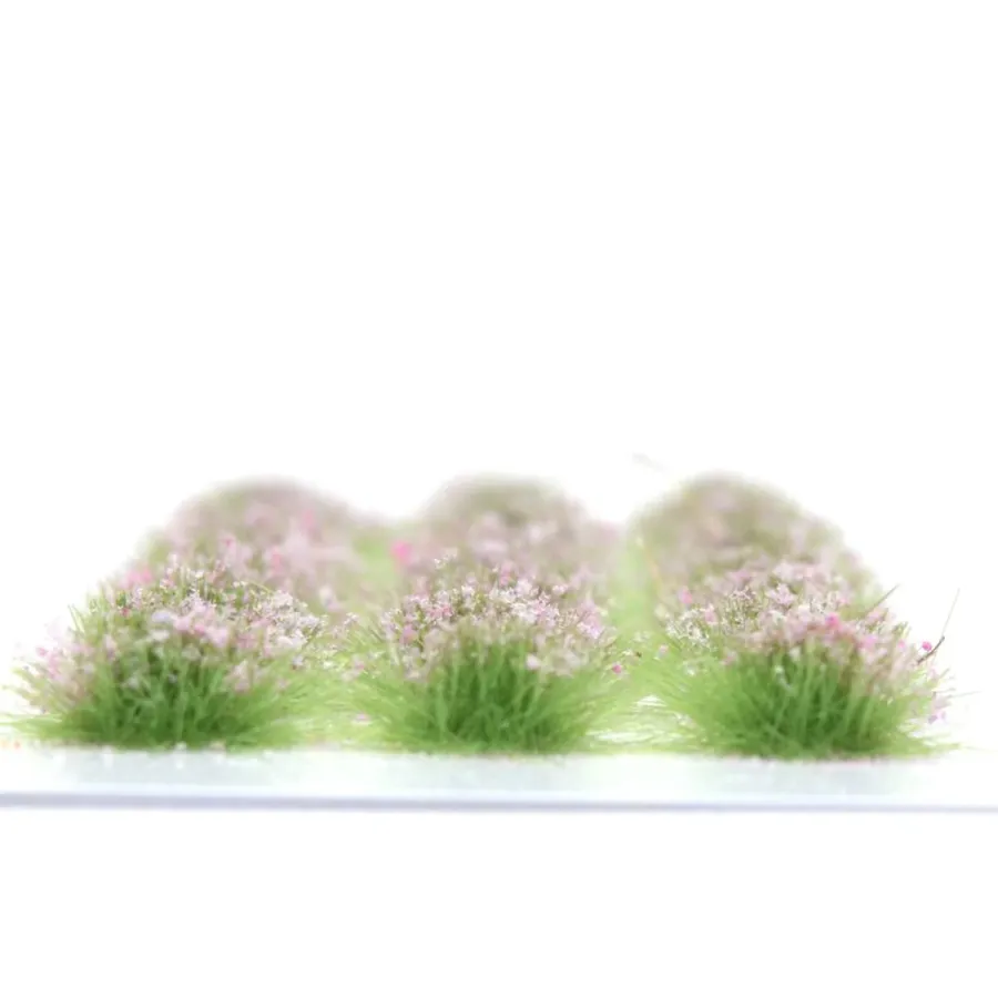 Preview: Klassische Grasbüschel 4–6 mm - Rosentau - realistische Standard-Vegetation für Modellbau und Tabletop Gelände