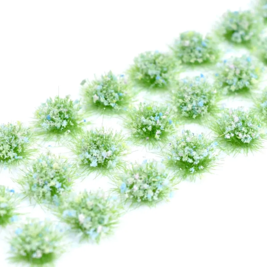 Klassische Grasbüschel 4–6 mm - Krokusfeld - realistische Standard-Vegetation für Modellbau und Tabletop Gelände