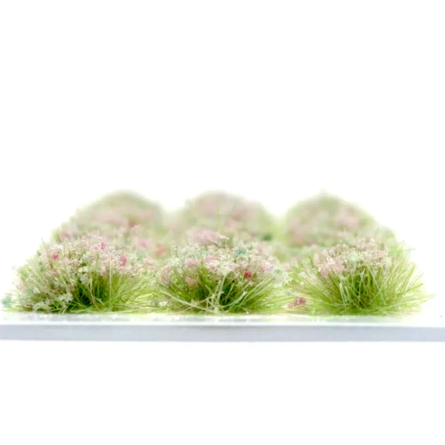 Preview: Klassische Grasbüschel 4–6 mm - Heideviolett - realistische Standard-Vegetation für Modellbau und Tabletop Gelände