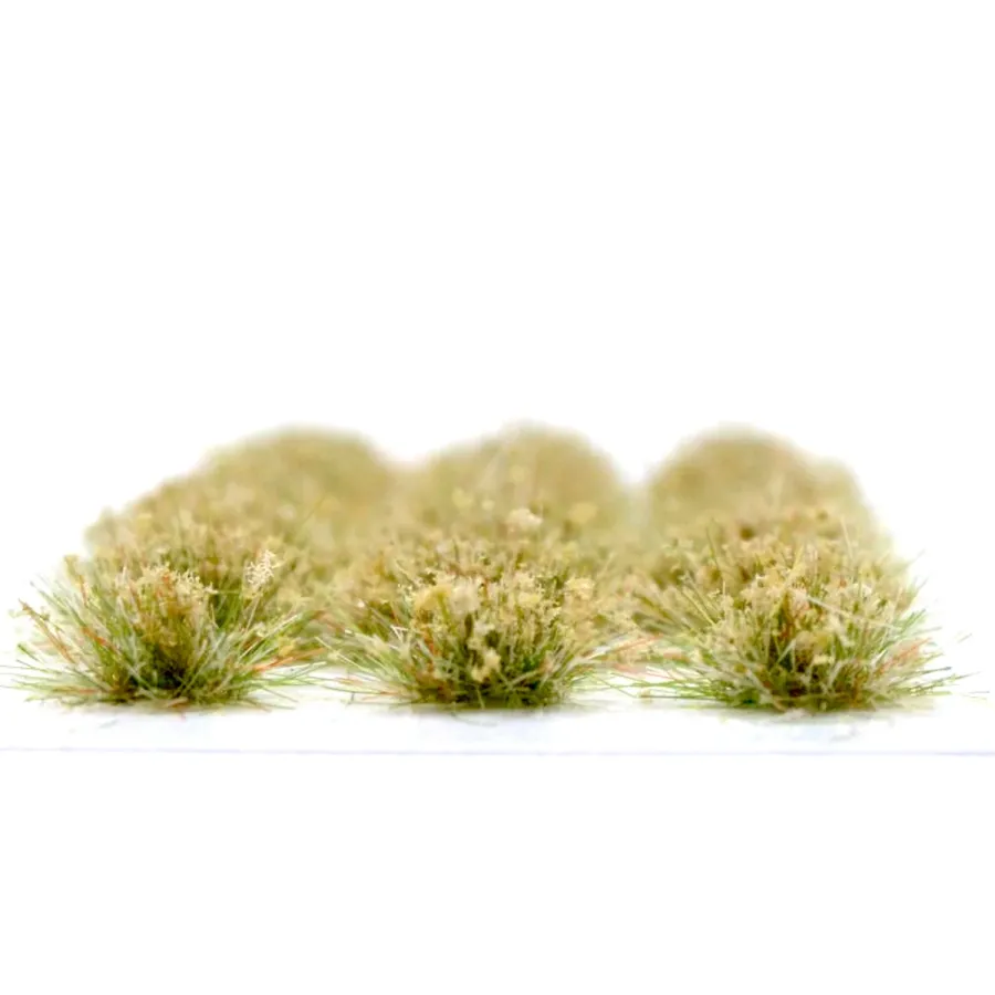 Preview: Klassische Grasbüschel 4–6 mm - Moosgrund - realistische Standard-Vegetation für Modellbau und Tabletop Gelände