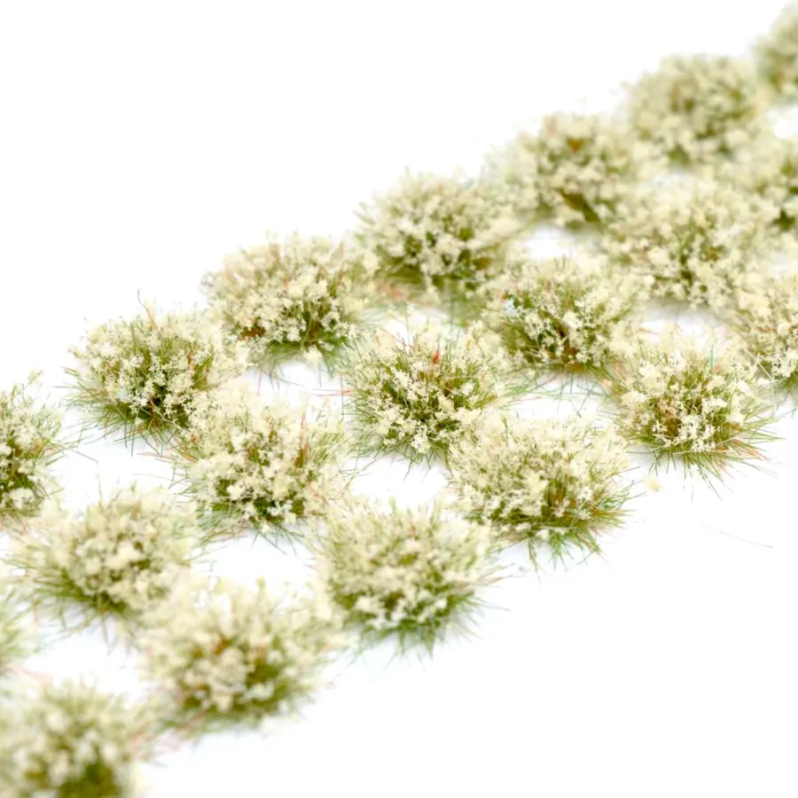 Klassische Grasbüschel 4–6 mm - Olivenflor - realistische Standard-Vegetation für Modellbau und Tabletop Gelände