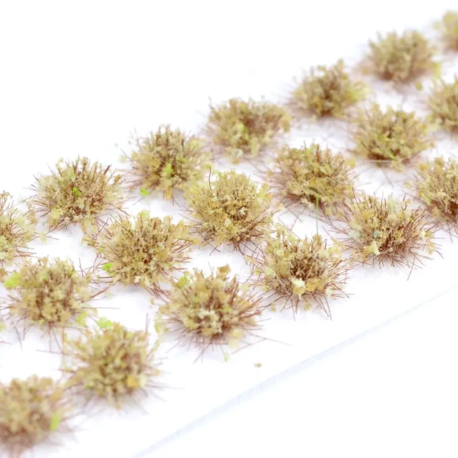 Klassische Grasbüschel 4–6 mm - Herbstflor - realistische Standard-Vegetation für Modellbau und Tabletop Gelände