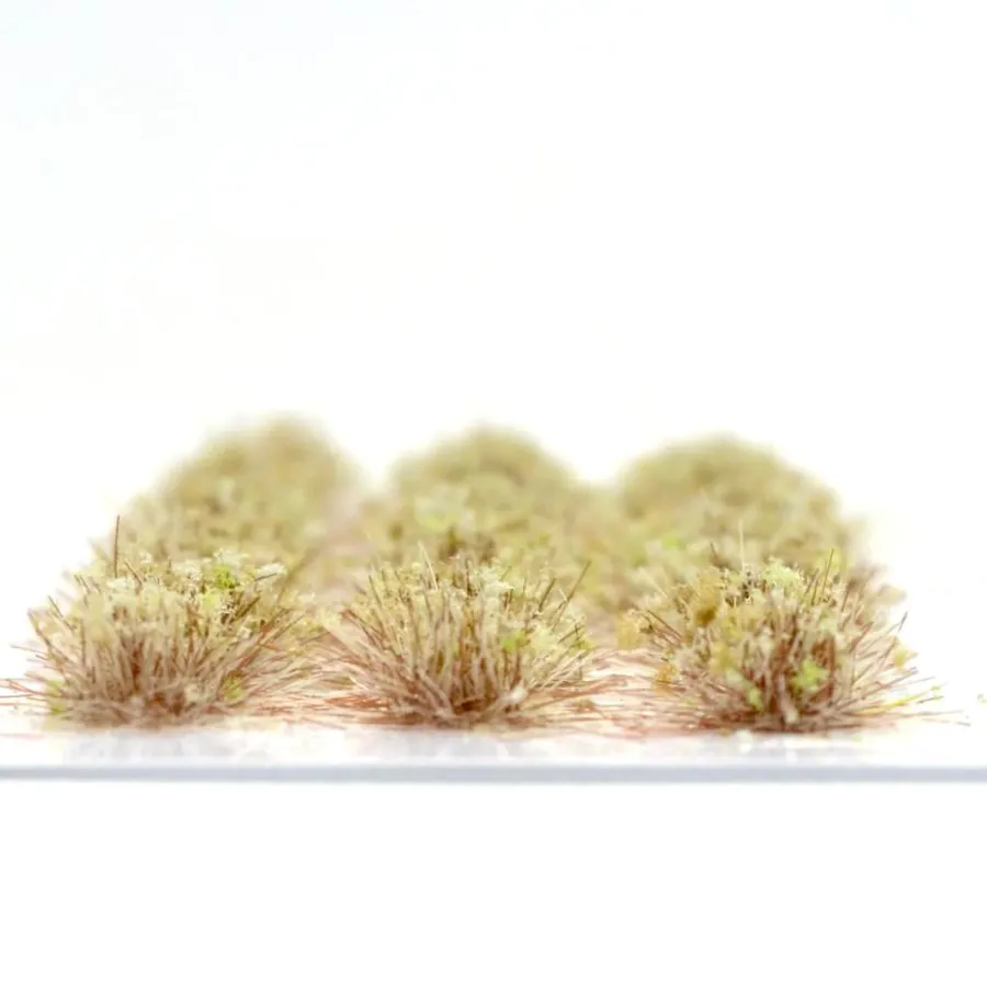 Preview: Klassische Grasbüschel 4–6 mm - Herbstflor - realistische Standard-Vegetation für Modellbau und Tabletop Gelände