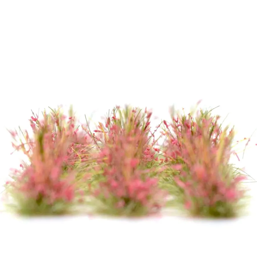 Preview: Hohe Wildgrasbüschel 12 mm – Heidekraut - natürliche hohe Vegetation für Diorama und Tabletop Landschaften