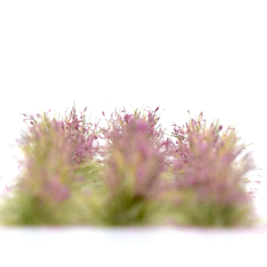 Preview: Hohe Wildgrasbüschel 12 mm – Distel - natürliche hohe Vegetation für Diorama und Tabletop Landschaften