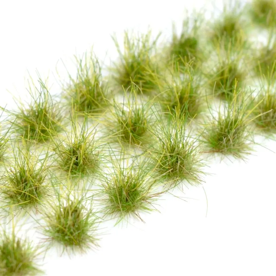 Hohe Wildgrasbüschel 12 mm –Sumpfgras - natürliche hohe Vegetation für Diorama und Tabletop Landschaften