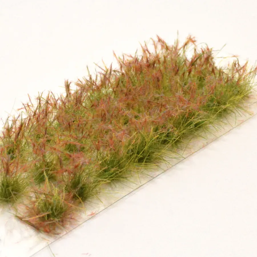 Hohe Wildgrasbüschel 12 mm – Blütenmix - natürliche hohe Vegetation für Diorama und Tabletop Landschaften