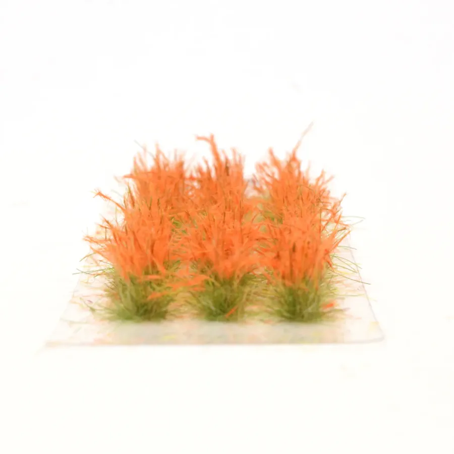 Preview: Hohe Wildgrasbüschel 12 mm – Lilienflor - natürliche hohe Vegetation für Diorama und Tabletop Landschaften