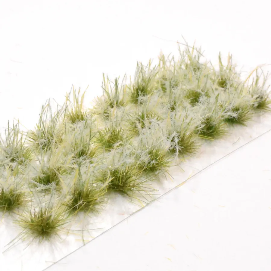Hohe Wildgrasbüschel 12 mm – Schmetterlingsflor - natürliche hohe Vegetation für Diorama und Tabletop Landschaften
