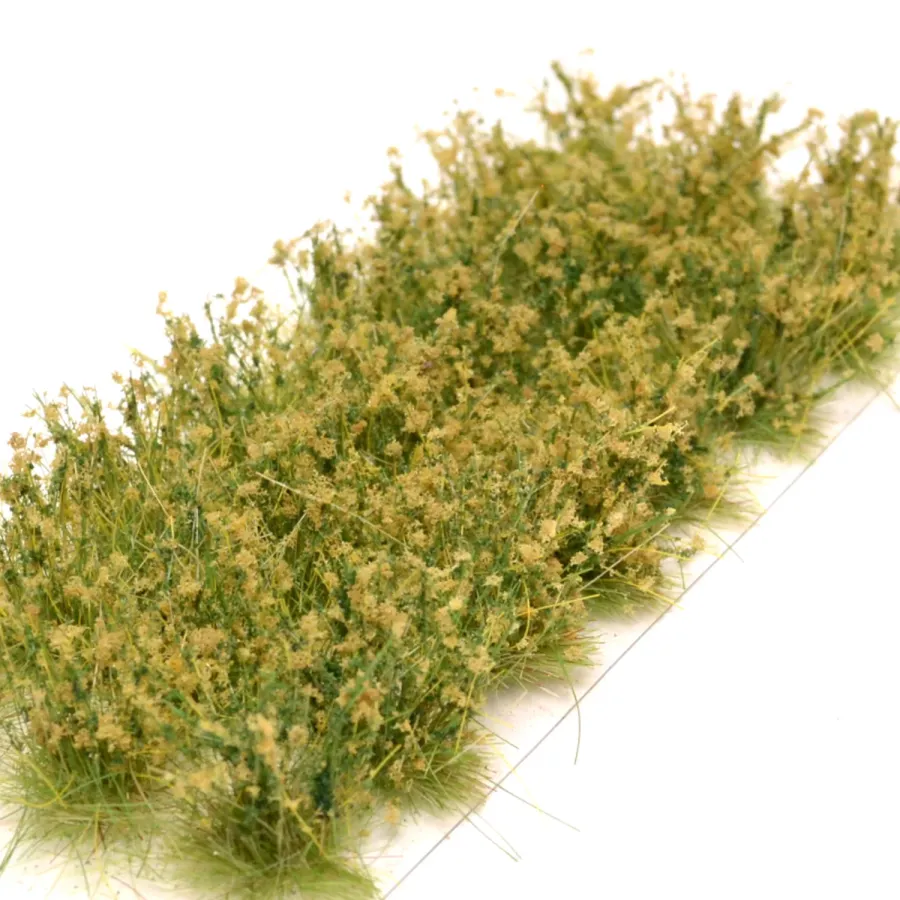 Hohe Wildgrasbüschel 12 mm – Wildkraut - natürliche hohe Vegetation für Diorama und Tabletop Landschaften