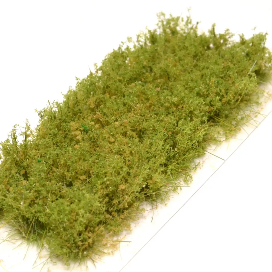 Hohe Wildgrasbüschel 12 mm – Verzweigt - natürliche hohe Vegetation für Diorama und Tabletop Landschaften