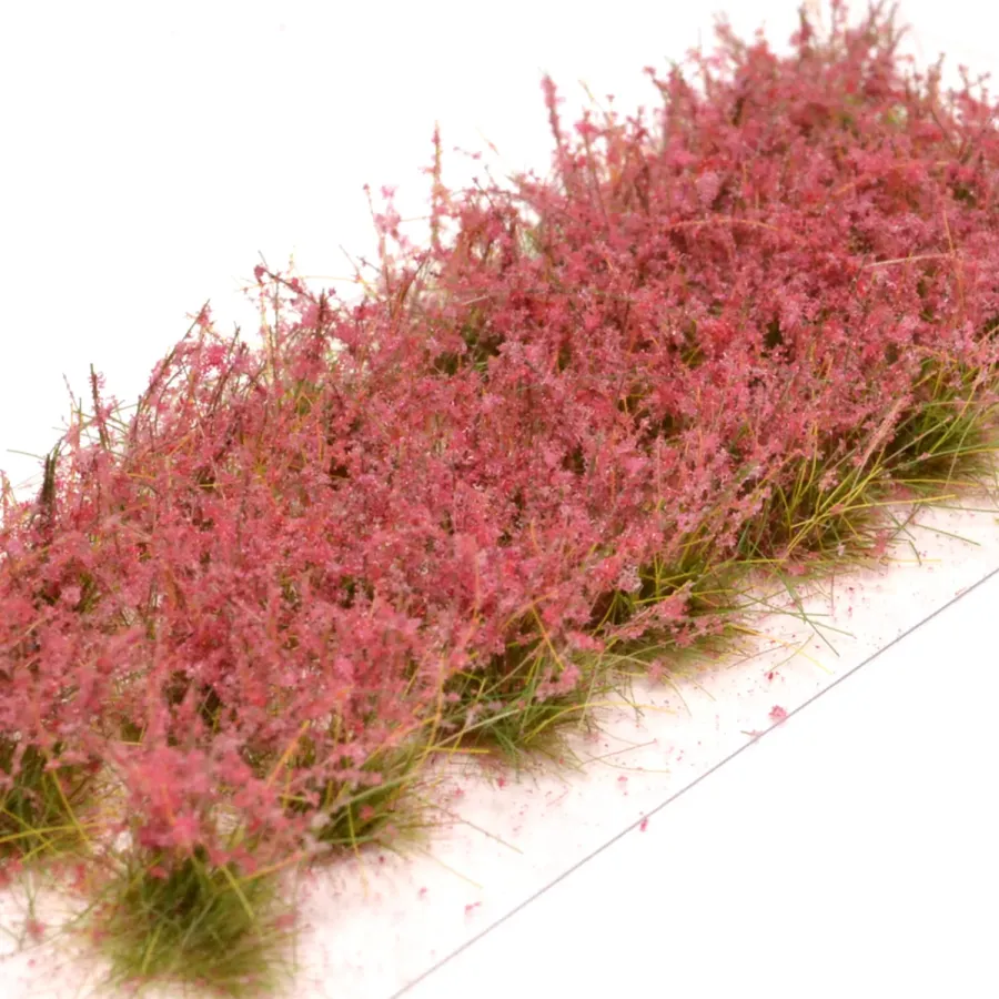 Hohe Wildgrasbüschel 12 mm – Heidekraut - natürliche hohe Vegetation für Diorama und Tabletop Landschaften