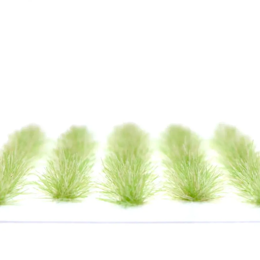 Preview: Feine Grasbüschel 2–4 mm – Wildgras No.2 - niedrige Miniatur Vegetation für Diorama, Tabletop und Modelleisenbahn