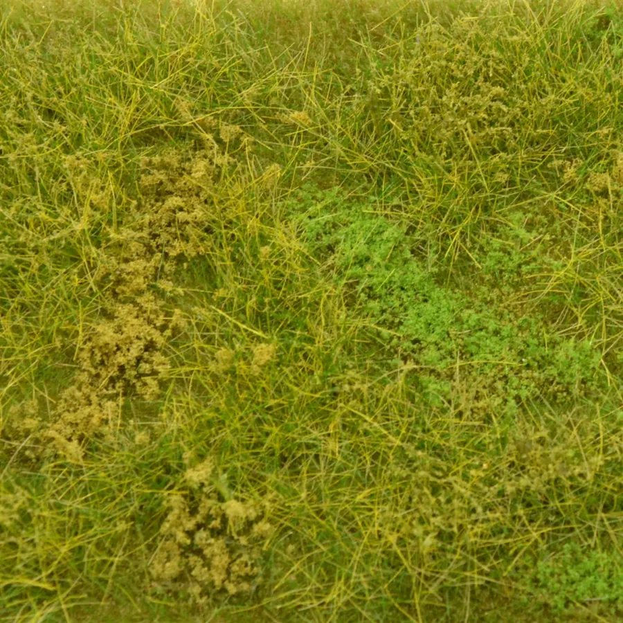 Preview: Busch- und Strauchgras ab 12 mm – Grasmatte - Wiesengrün - für realistische Diorama- und Modellbau-Szenen