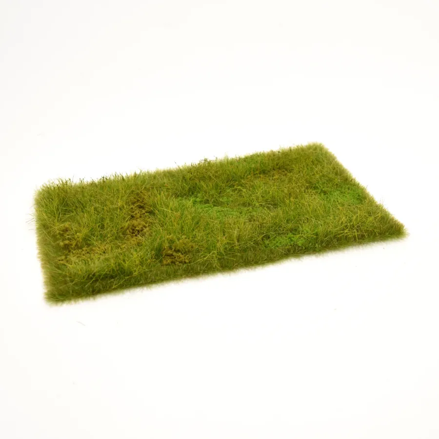 Busch- und Strauchgras ab 12 mm – Grasmatte - Wiesengrün - für realistische Diorama- und Modellbau-Szenen